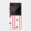 Lace Hearts - Crystal