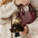 Winter Glam Kitty Doll Bag Charm