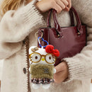 Glasses Kitty Plush Bag Charm