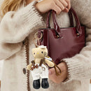 Bowtie Explorer Kitty Plush Bag Charm