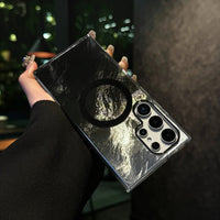 Galaxy S26 Series Aurora Prism Glow Magnetic Ring Case