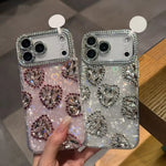 Diamond Heart Love Statement Case