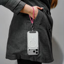 Rose Shimmer Diamond Style Lanyard