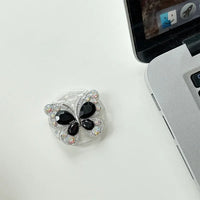 Brilliant Gem Butterfly Phone Gripper