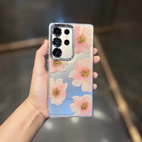 Blush Blossom Clear Case - Samsung