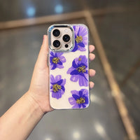 iPhone 15 Blush Blossom Clear Case