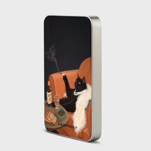 Cat & Cognac - Magnetic Power Bank