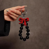 Classic Midnight Bead Keychain