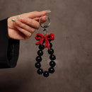 Classic Midnight Bead Keychain