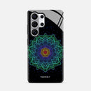 Midnight Bloom Mandala - Crystal