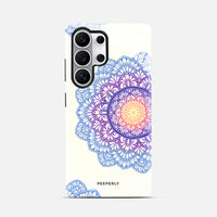 Pastel Radiance Mandala - Crystal