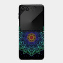 Midnight Bloom Mandala - Crystal