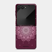 Wine Petal Serenity - Crystal