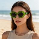 Radiant Sunflower Cat Eye Sunglasses