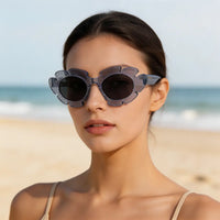Radiant Sunflower Cat Eye Sunglasses