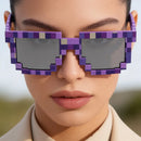 Retro Pixel Vibe Sunglasses