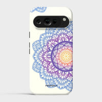Pastel Radiance Mandala - Crystal