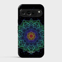 Midnight Bloom Mandala - Crystal