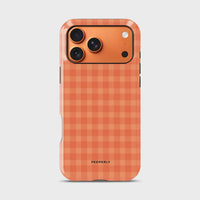 Apricot Plaid