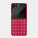 Berry Gingham - Crystal