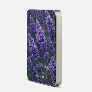 Wish In Lavender - Magnetic Power Bank