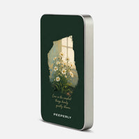 Soft Meadow Bloom - Magnetic Power Bank