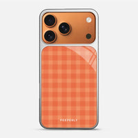 Apricot Plaid