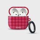 Berry Gingham - AirPods Case