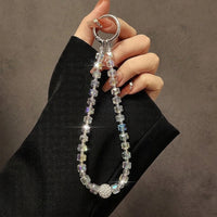 Twinkling Pearl Sparkle Phone Charm