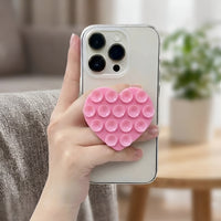 Blissful Heartfelt Bubble Phone Gripper