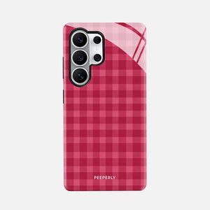 Berry Gingham - Crystal
