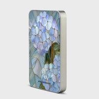 Hydrangea Serenity - Magnetic Power Bank