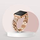 Elegant Diamond Bracelet Watch Strap