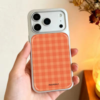 Apricot Plaid - Vogue