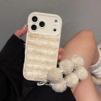 Cloud Puff Velvet Charm Case