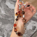 Vintage Boho Leopard Elegance Phone Charm