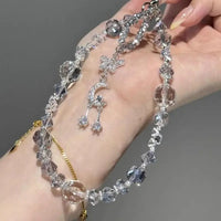 Graceful Moon & Stars Celestial Keychain