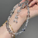 Graceful Moon & Stars Celestial Keychain