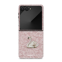 Vintage Swan Lace - Crystal