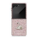 Vintage Swan Lace - Crystal