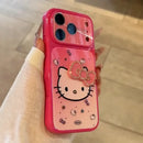 Sparkling Blush Kitty Bow Case