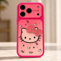 Sparkling Blush Kitty Bow Case