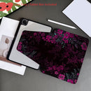 Nocturnal Velvet Petals iPad Case