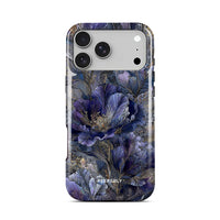 Cobalt Floral Grace - Crystal