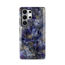 Cobalt Floral Grace - Crystal