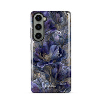 Cobalt Floral Grace - Crystal