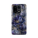 Cobalt Floral Grace - Crystal