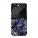 Cobalt Floral Grace - Crystal