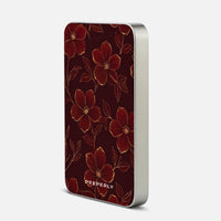 Garnet Botanique Bloom - Magnetic Power Bank