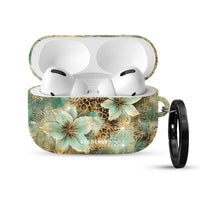 Turquoise Leopard Affair - AirPods Case